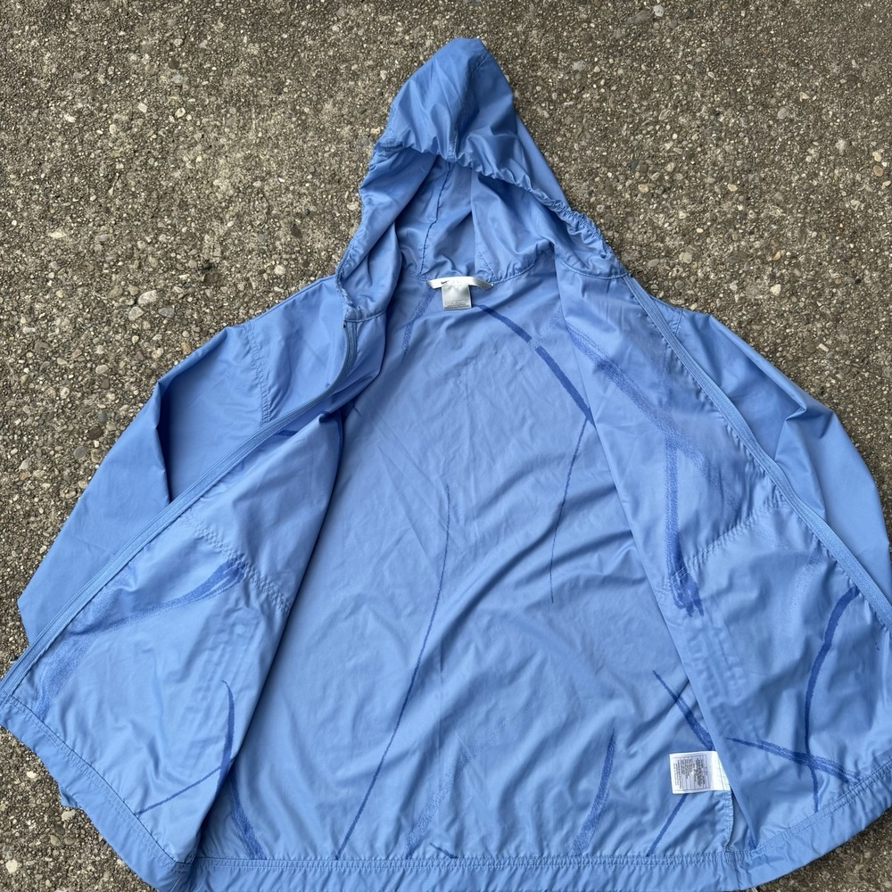 Nike Women's Y2K Large Light Blue Tracksuit Windbreaker - Picture 6 of 16